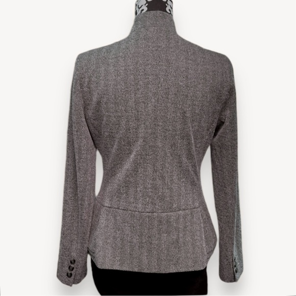 Renuar 3 Button Blazer Jacket B&W Pattern - Picture 5 of 9